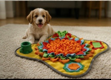 Tapis de reniflage pour chiots et chatons