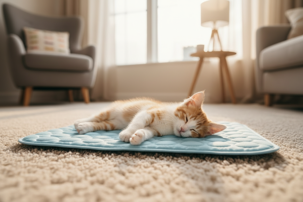 Tapis rafraîchissant - ambiance cosy